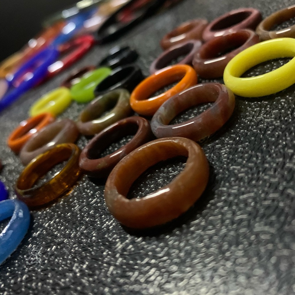 Glass Rings - Picture 2 of 3
